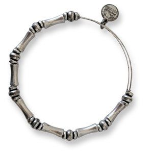 Alex & Ani Silver Beaded Bracelet